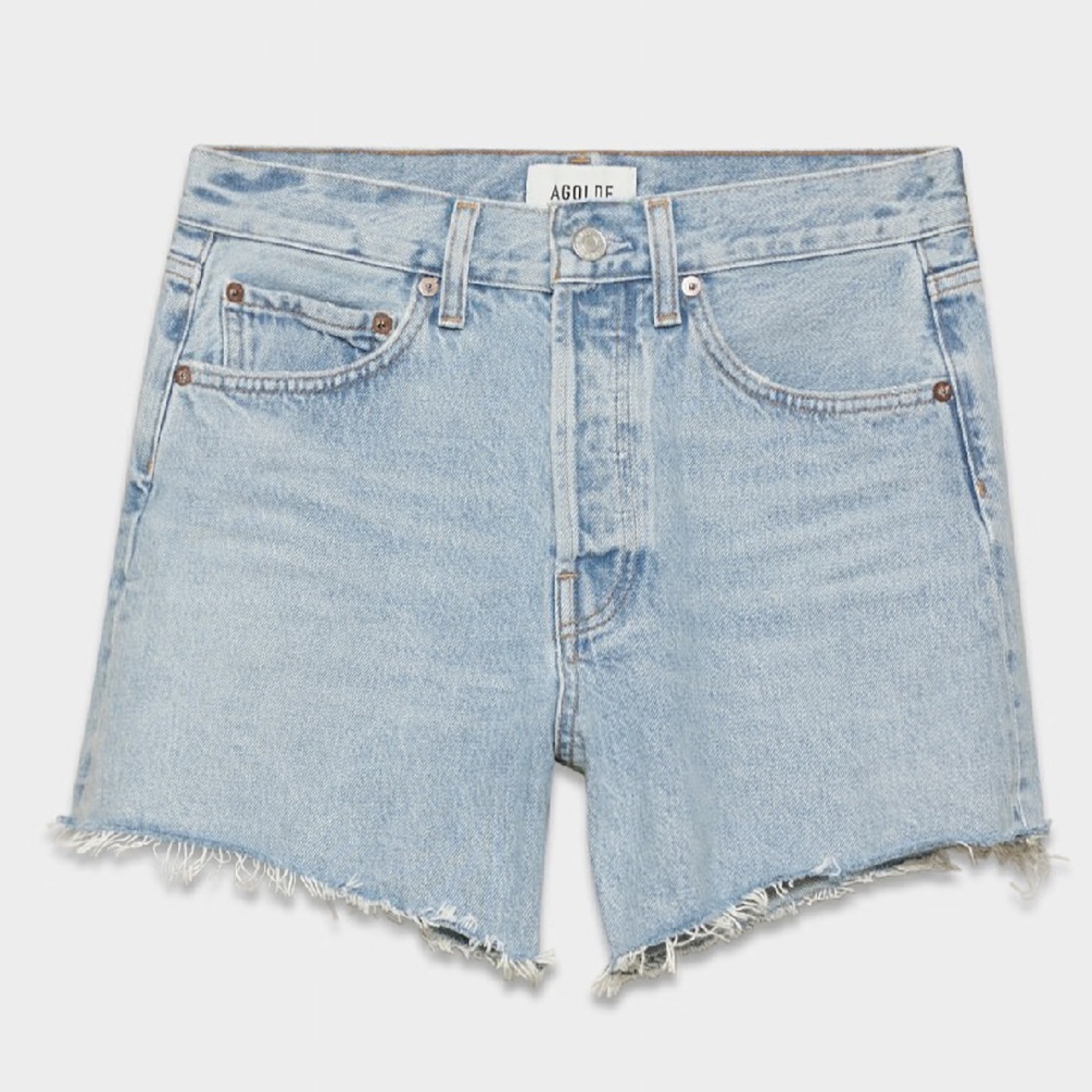 Agolde Parker Long Jean shorts